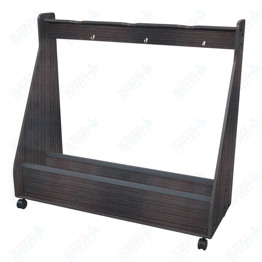 Marco Band - Stor Mobile String Bass Rack, 3 Units - 62"H x 69.5"W x 24.25"D (BS501 - 0) - SchoolOutlet