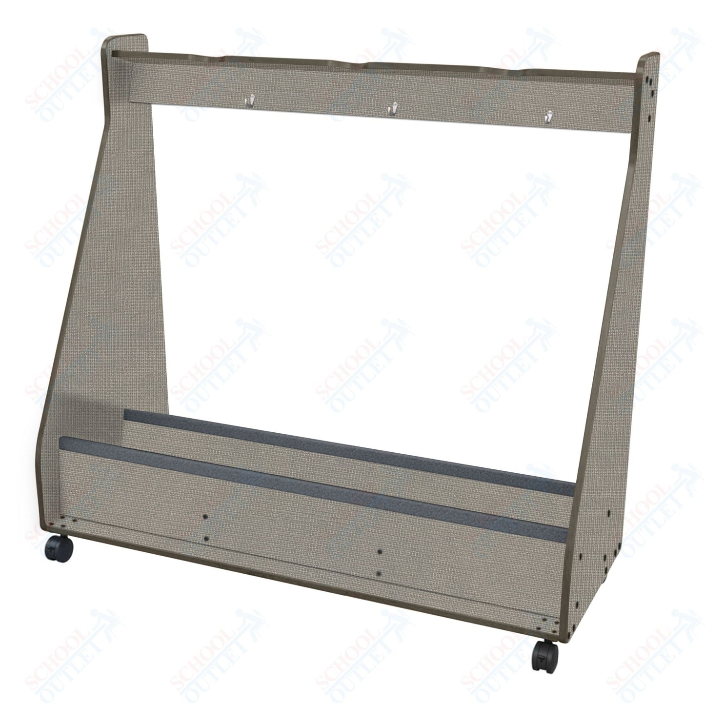 Marco Band - Stor Mobile String Bass Rack, 3 Units - 62"H x 69.5"W x 24.25"D (BS501 - 0) - SchoolOutlet