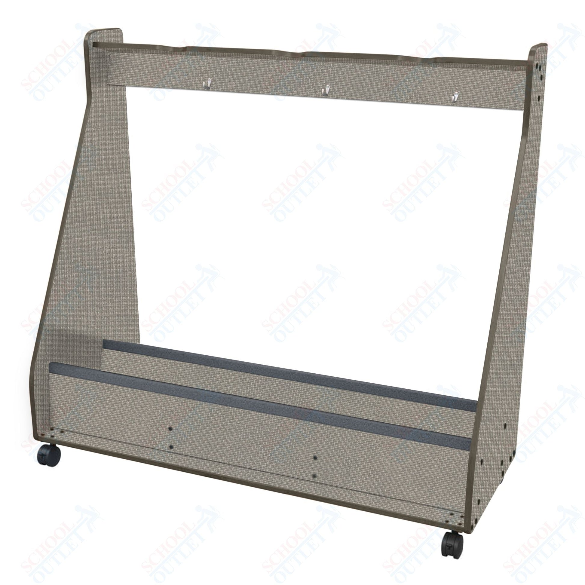 Marco Band - Stor Mobile String Bass Rack, 3 Units - 62"H x 69.5"W x 24.25"D (BS501 - 0) - SchoolOutlet