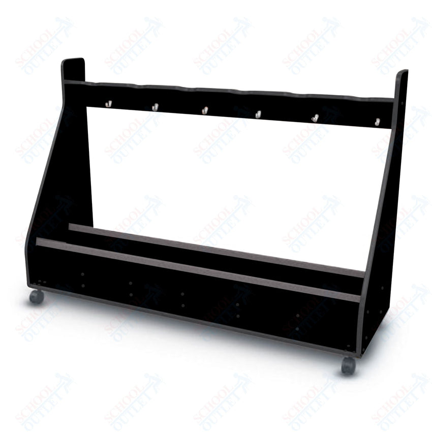 Marco Band - Stor Mobile Cello Rack, 6 Units - 51"H x 73.25"W x 24.25"D (BS504 - 0) - SchoolOutlet