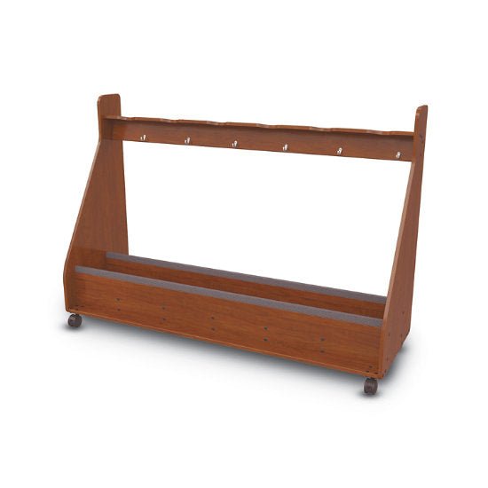 Marco Band - Stor Mobile Cello Rack, 6 Units - 51"H x 73.25"W x 24.25"D (BS504 - 0) - SchoolOutlet