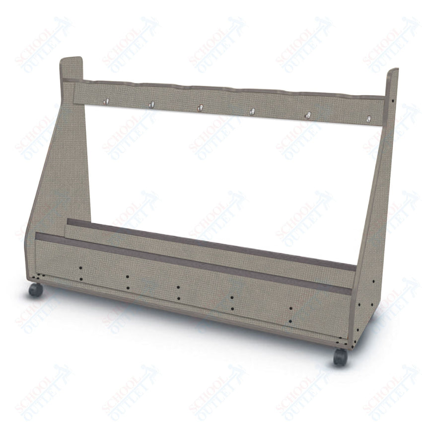Marco Band - Stor Mobile Cello Rack, 6 Units - 51"H x 73.25"W x 24.25"D (BS504 - 0) - SchoolOutlet