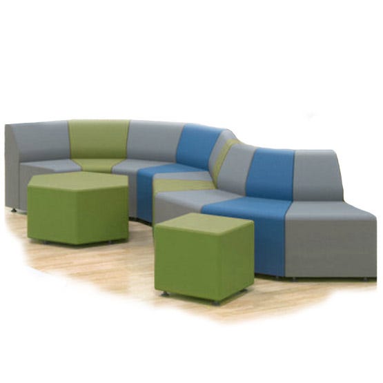 Marco Sonik Soft Seating Single Chair - 22'' W x 33.3" H (LF1003 - G1) - SchoolOutlet