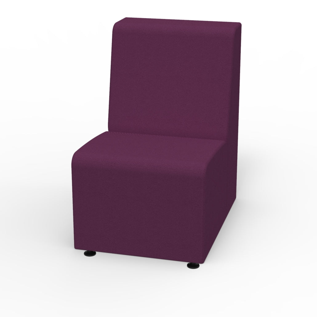 Marco Sonik Soft Seating Single Chair - 22'' W x 33.3" H (LF1003 - G1) - SchoolOutlet