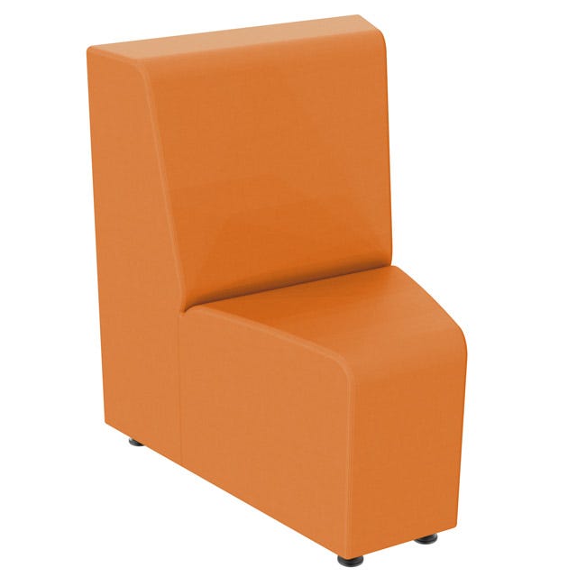 Marco Sonik Soft Seating 25.4" W Inner Wedge Chair - 16" Seat Height (LF1022 - G1) - SchoolOutlet