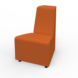 Marco Sonik Soft Seating 25.4" W Outer Wedge Chair - 18" Seat Heigh (LF1033-G1)