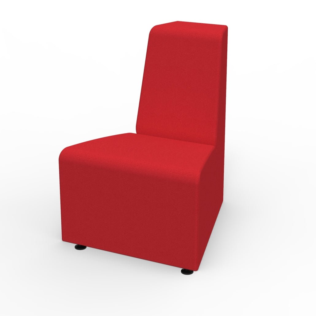 Marco Sonik Soft Seating 25.4" W Outer Wedge Chair - 18" Seat Heigh (LF1033 - G1) - SchoolOutlet