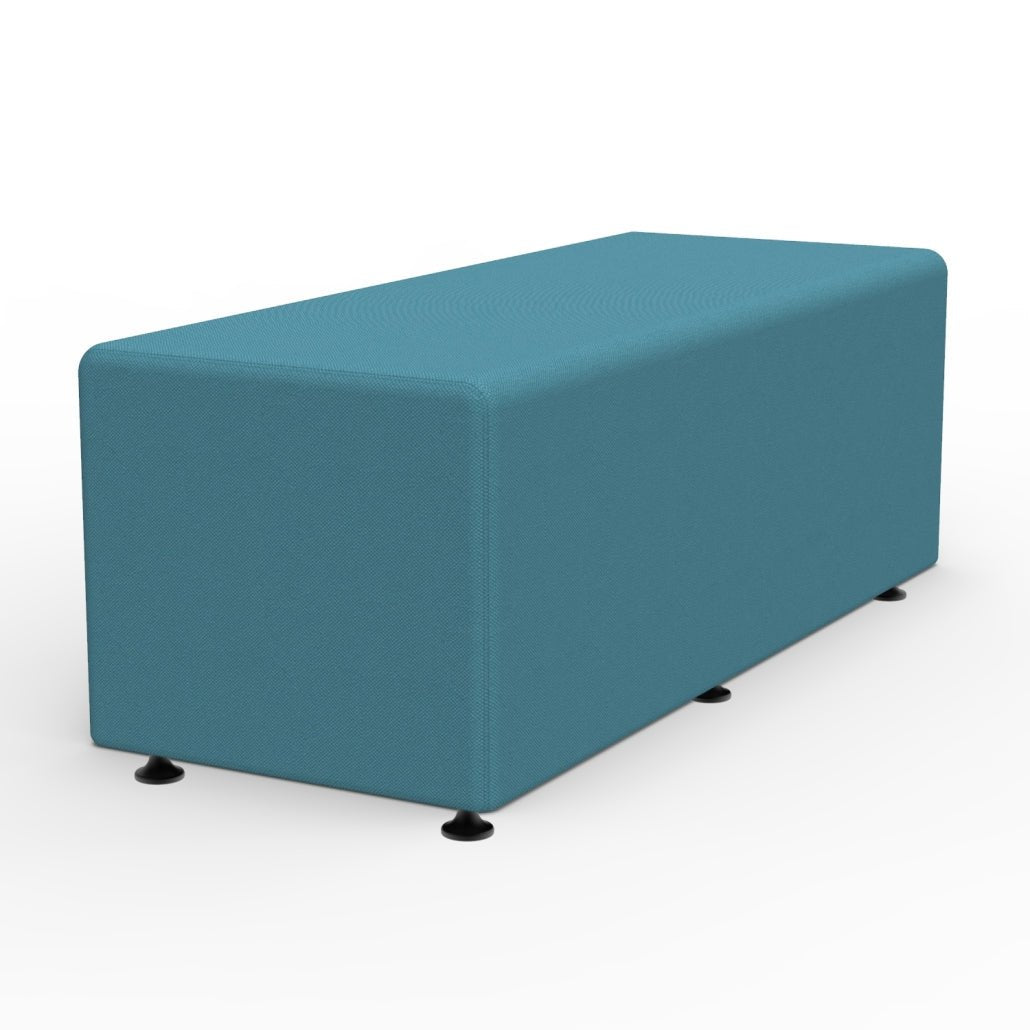 Marco Sonik Soft Seating 19" x 48" Rectangle Bench 16" Seat Height (LF1201 - G2) - SchoolOutlet