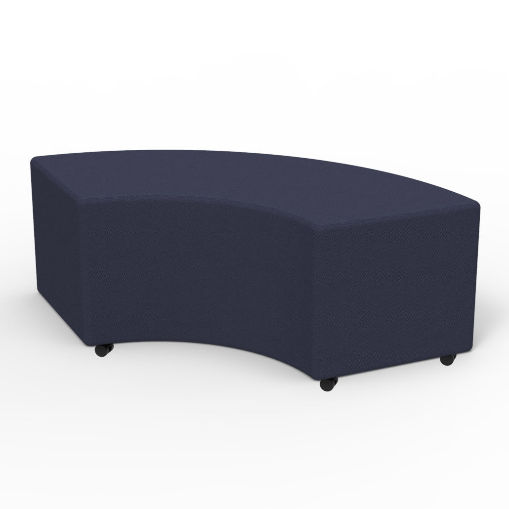Marco Sonik Soft Seating 36" Degree Curved Bench 51" W x 18" H (LF1251 - G1) - SchoolOutlet