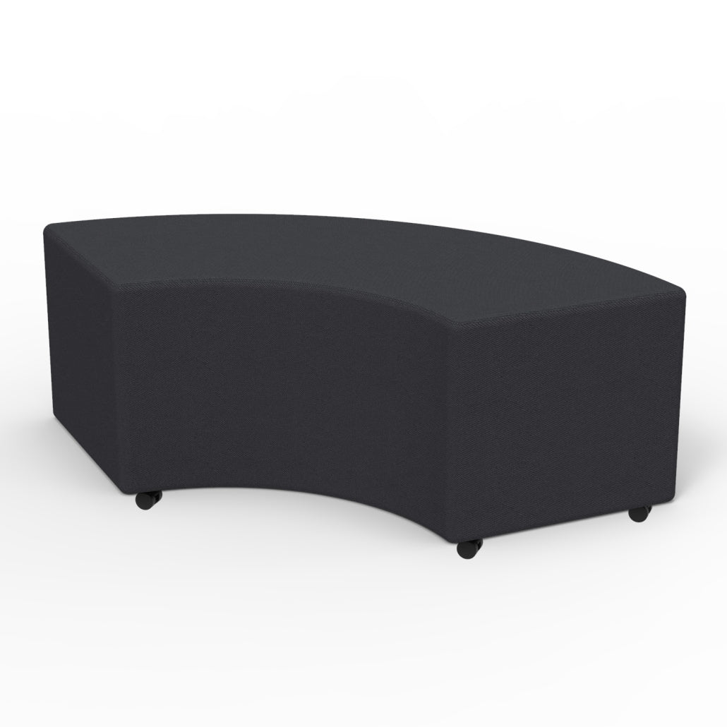 Marco Sonik Soft Seating 36" Degree Curved Bench 51" W x 18" H (LF1251 - G1) - SchoolOutlet