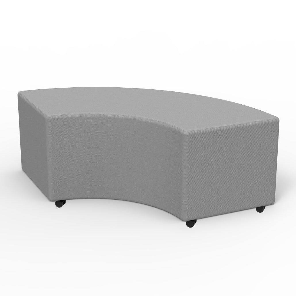 Marco Sonik Soft Seating 36" Degree Curved Bench 51" W x 18" H (LF1251 - G1) - SchoolOutlet