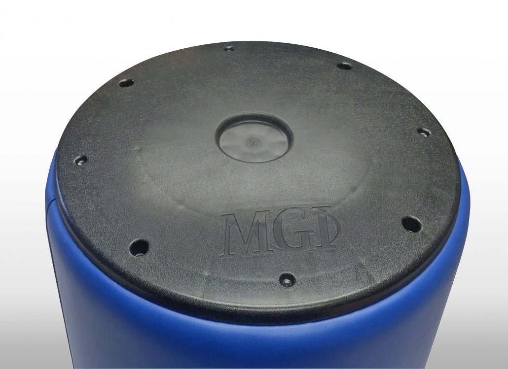 Marco Sonik Ottoman Soft Seating Round Wobble Stool 16" Seat Height (LF1510 - G1) - SchoolOutlet