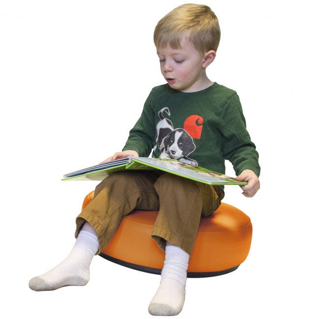 Marco Sonik Soft Seating Floor Rocker 18" Diameter 6" Seat Height (LF1512 - G1) - SchoolOutlet