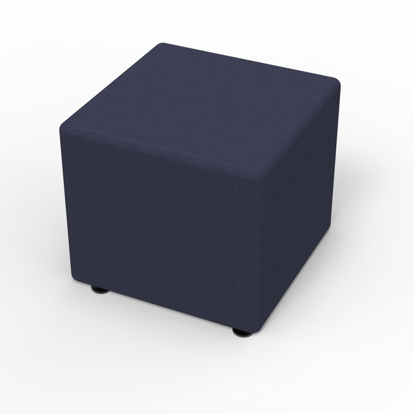 Marco Sonik Ottoman Soft Seating Square Flat Base Stool 18" Seat Height (LF1521 - G1) - SchoolOutlet