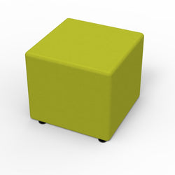 Marco Sonik Ottoman Soft Seating Square Flat Base Stool 18" Seat Height (LF1521-G1)