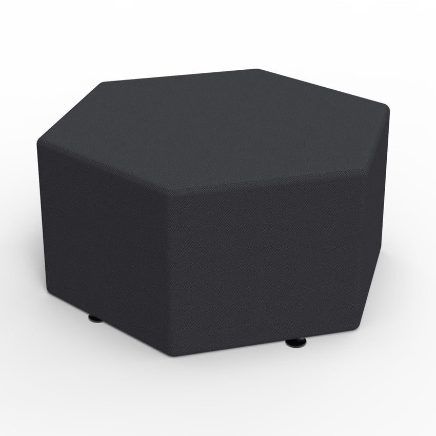 Marco Sonik Soft Seating Hexagon Bench 18" Seat Height (LF1531 - G1) - SchoolOutlet