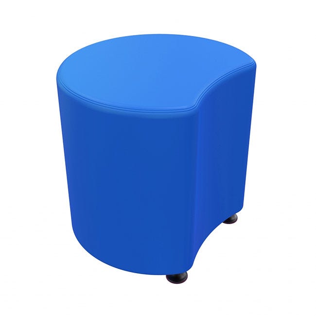 Marco Sonik Soft Seating Petal Stool - 18" W x 18" H (LF1541 - G1) - SchoolOutlet