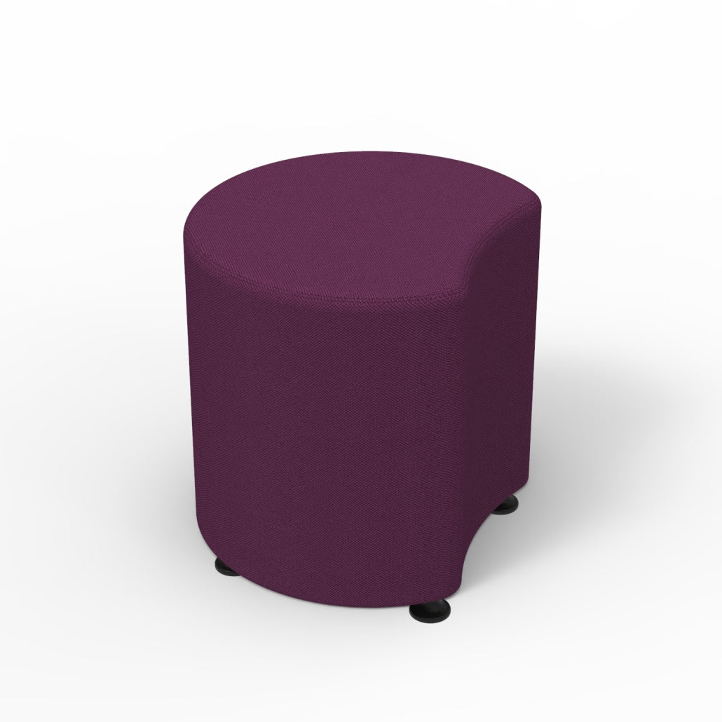 Marco Sonik Soft Seating Petal Stool - 18" W x 18" H (LF1541 - G1) - SchoolOutlet