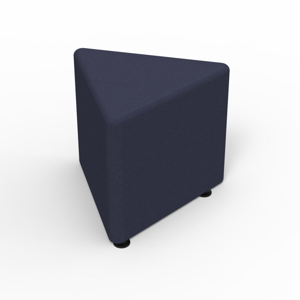 Marco Sonik Soft Seating Triangle Ottoman 16" Seat Height (LF1550 - G1) - SchoolOutlet