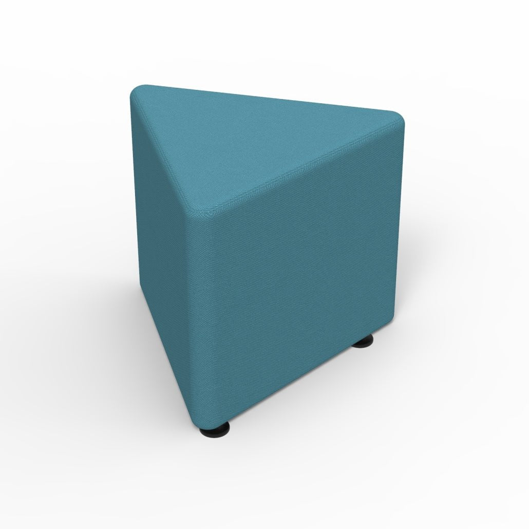 Marco Sonik Soft Seating Triangle Ottoman 16" Seat Height (LF1550 - G1) - SchoolOutlet