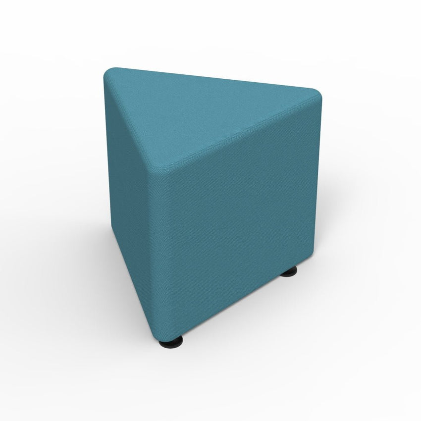 Marco Sonik Soft Seating Triangle Ottoman 16" Seat Height (LF1550 - G1) - SchoolOutlet