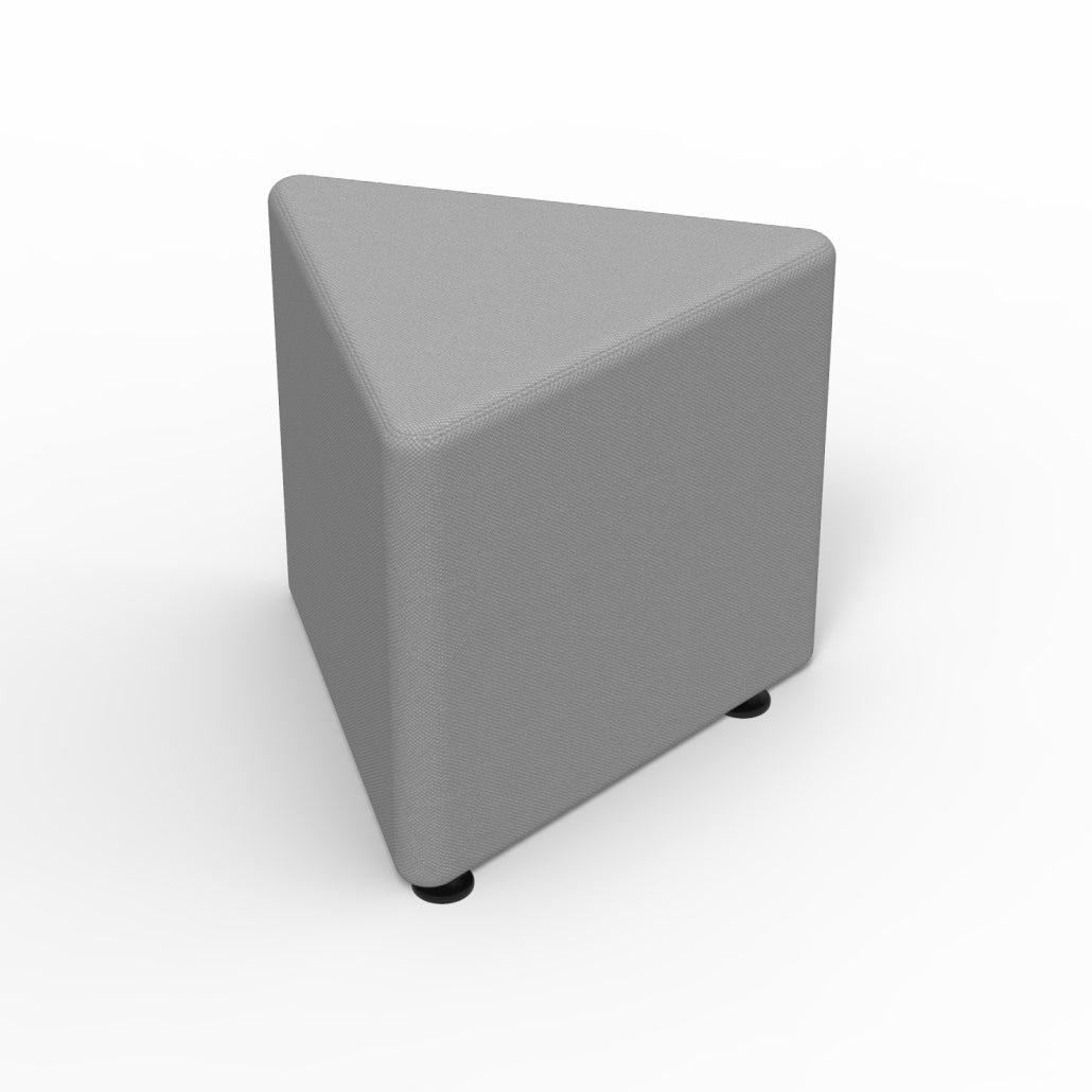 Marco Sonik Soft Seating Triangle Ottoman 16" Seat Height (LF1550 - G1) - SchoolOutlet