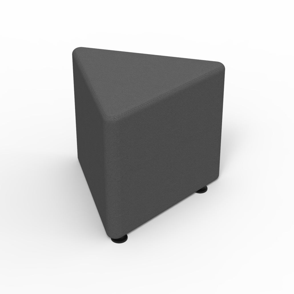 Marco Sonik Soft Seating Triangle Ottoman 18" Seat Height (LF1551 - G1) - SchoolOutlet