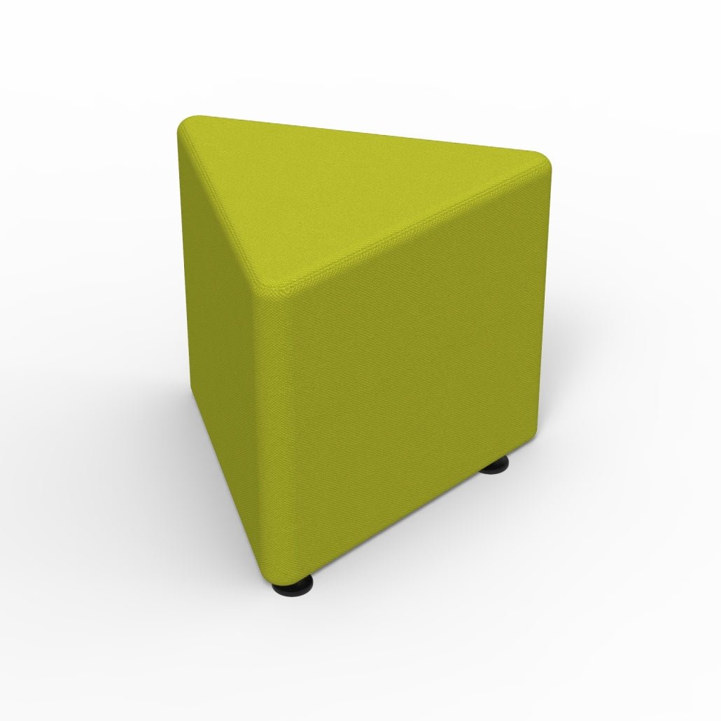 Marco Sonik Soft Seating Triangle Ottoman 18" Seat Height (LF1551 - G1) - SchoolOutlet