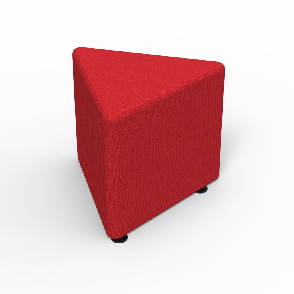 Marco Sonik Soft Seating Triangle Ottoman 18" Seat Height (LF1551 - G1) - SchoolOutlet
