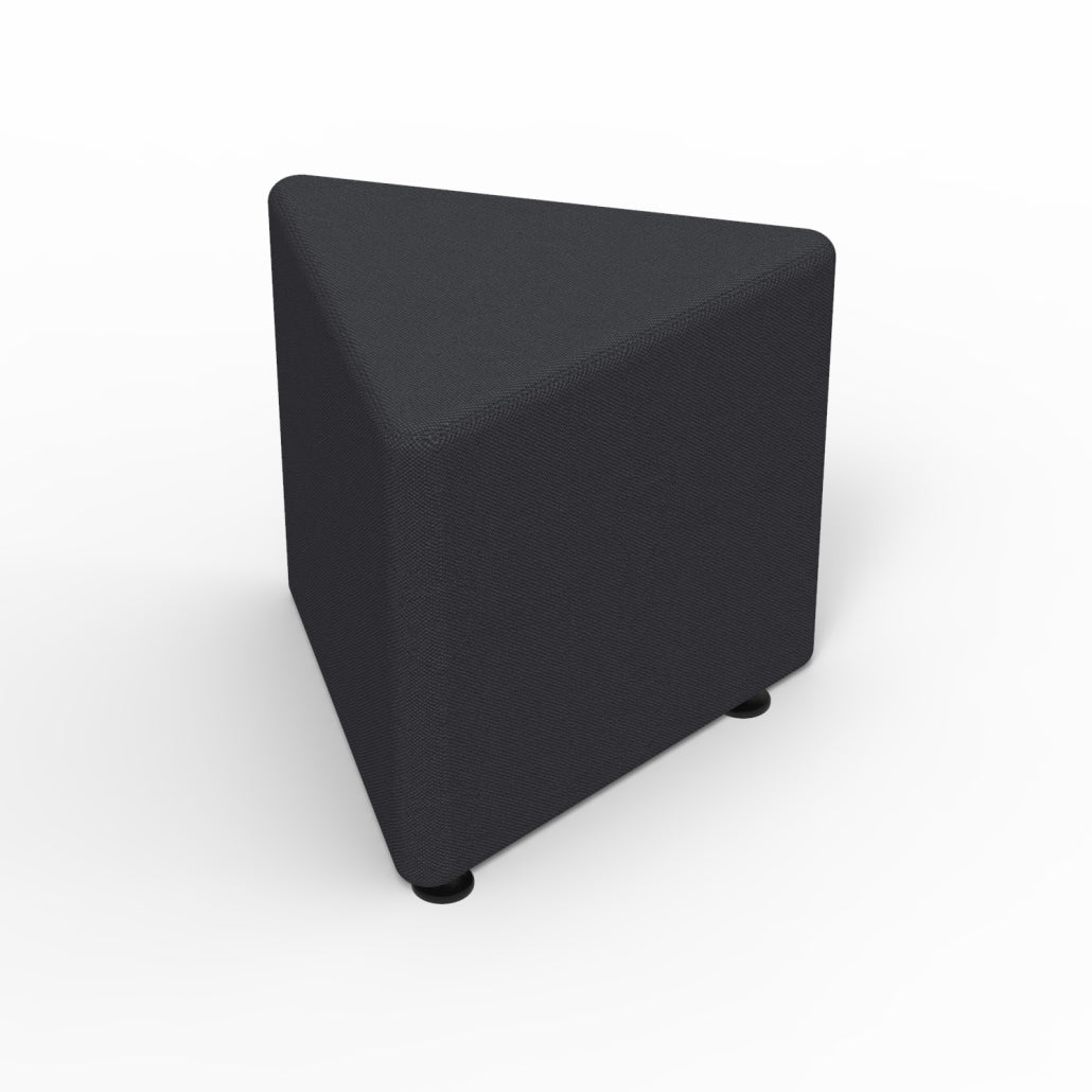 Marco Sonik Soft Seating Triangle Ottoman 18" Seat Height (LF1551 - G1) - SchoolOutlet