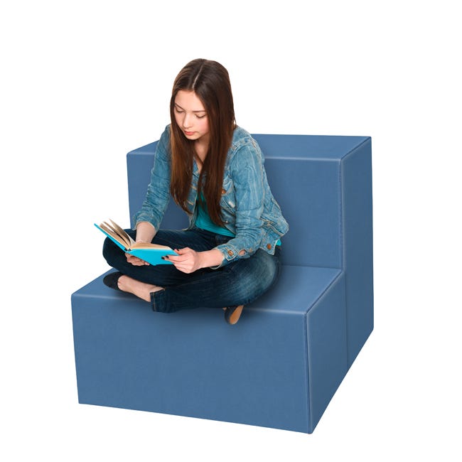 Marco Sonik 2 - Step Tiered Soft Seating 36" W x 34" H (LF1810 - G1) - SchoolOutlet