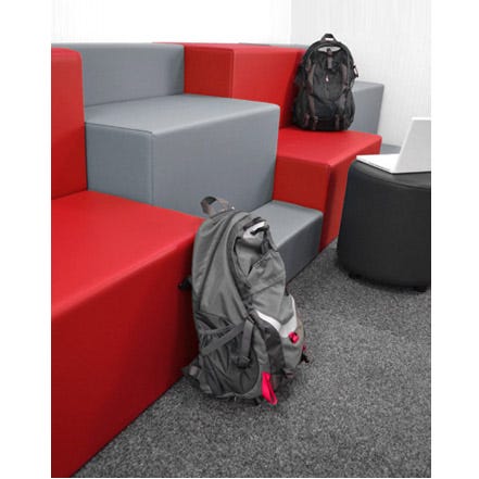 Marco Sonik 2 - Step Tiered Soft Seating 36" W x 34" H (LF1810 - G1) - SchoolOutlet