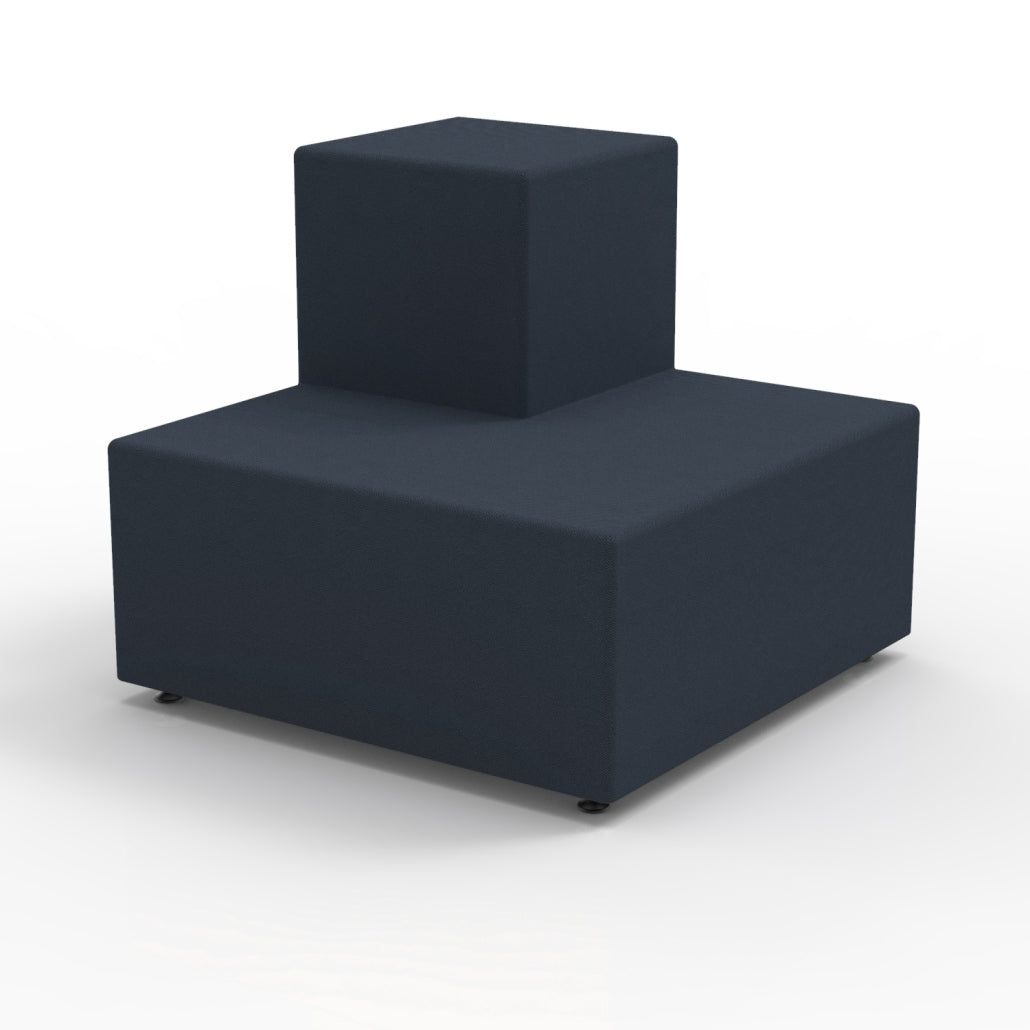 Marco Sonik 2 - Step Tiered Soft Seating Outside Corner 40" W x 34" H (LF1821 - G1) - SchoolOutlet