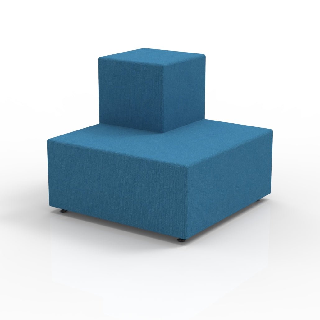 Marco Sonik 2 - Step Tiered Soft Seating Outside Corner 40" W x 34" H (LF1821 - G1) - SchoolOutlet