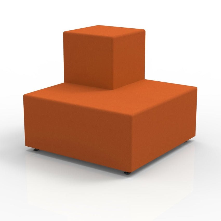 Marco Sonik 2 - Step Tiered Soft Seating Outside Corner 40" W x 34" H (LF1821 - G1) - SchoolOutlet
