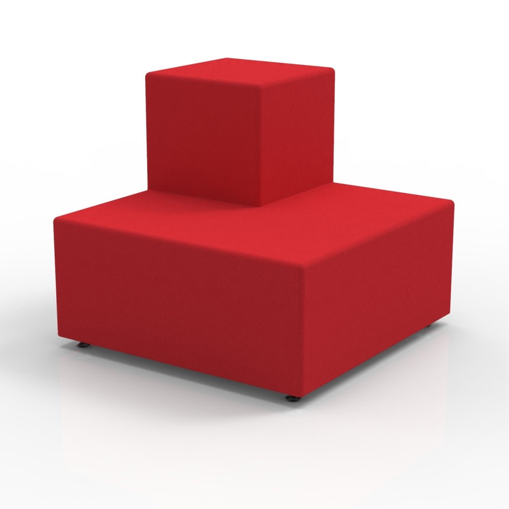 Marco Sonik 2 - Step Tiered Soft Seating Outside Corner 40" W x 34" H (LF1821 - G1) - SchoolOutlet