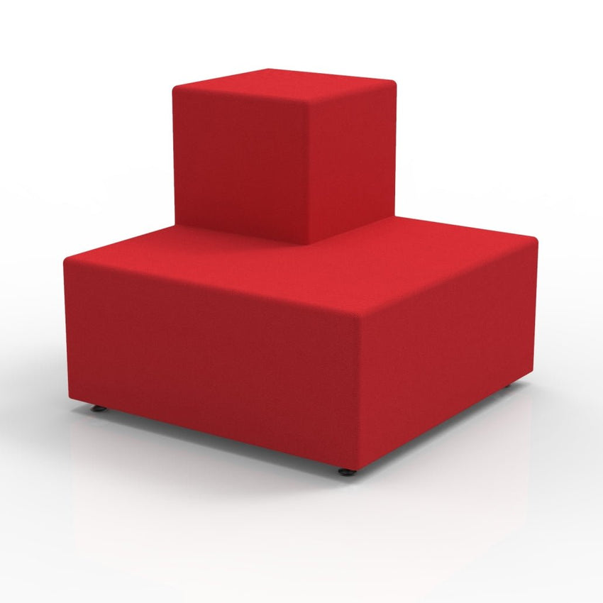 Marco Sonik 2 - Step Tiered Soft Seating Outside Corner 40" W x 34" H (LF1821 - G1) - SchoolOutlet