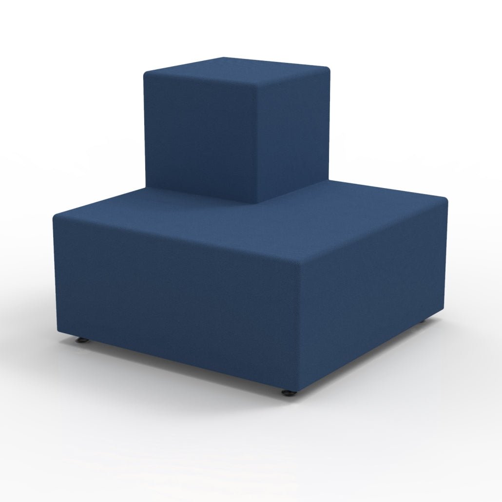 Marco Sonik 2 - Step Tiered Soft Seating Outside Corner 40" W x 34" H (LF1821 - G1) - SchoolOutlet