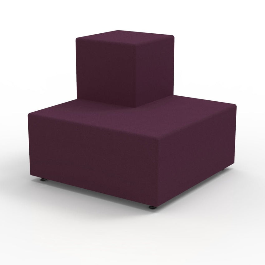 Marco Sonik 2 - Step Tiered Soft Seating Outside Corner 40" W x 34" H (LF1821 - G1) - SchoolOutlet