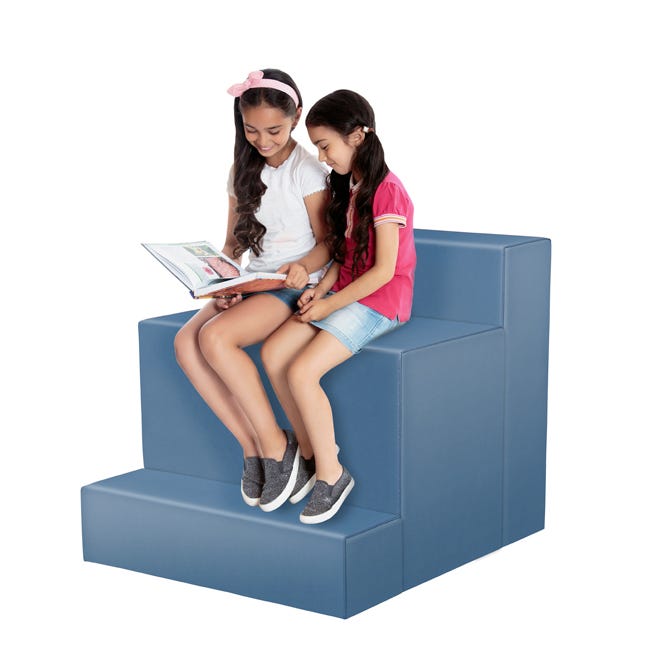 Marco Sonik 3 - Step Tiered Soft Seating 36" W x 34" H (LF1910 - G1) - SchoolOutlet