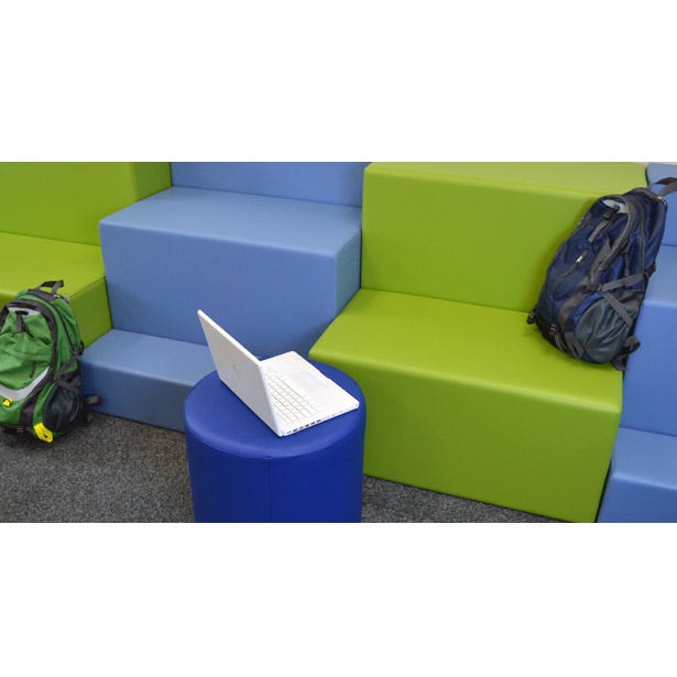 Marco Sonik 3 - Step Tiered Soft Seating 36" W x 34" H (LF1910 - G1) - SchoolOutlet