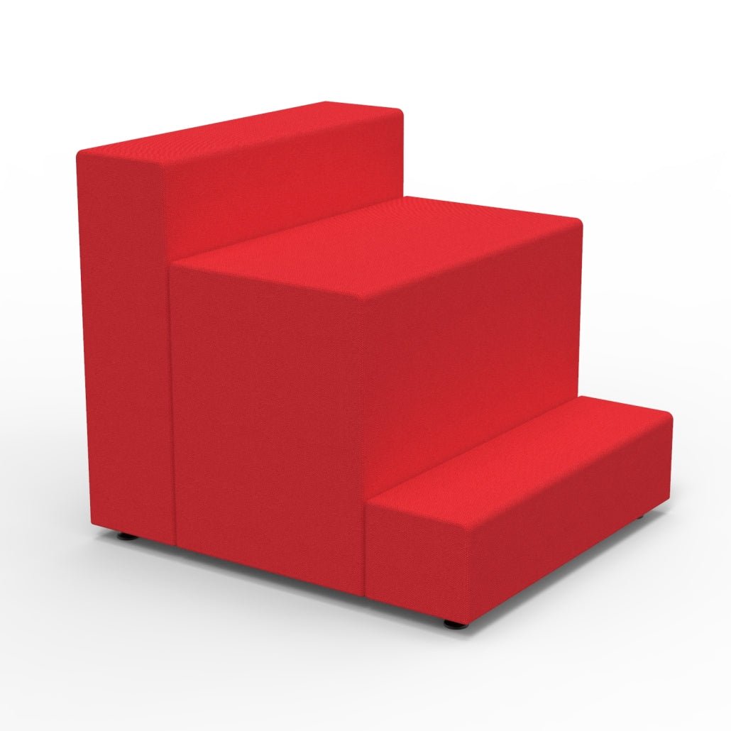 Marco Sonik 3 - Step Tiered Soft Seating 36" W x 34" H (LF1910 - G1) - SchoolOutlet