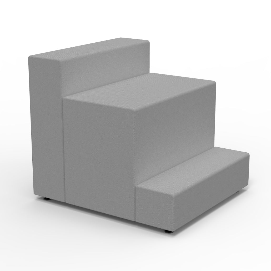 Marco Sonik 3 - Step Tiered Soft Seating 36" W x 34" H (LF1910 - G1) - SchoolOutlet
