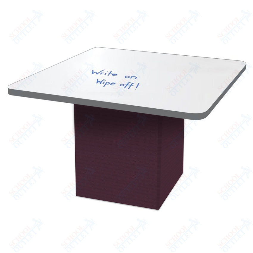 Marco Sonik Series Padded Base Square Dry Erase Table 26" height (LF2616 - G1 - DA) - SchoolOutlet