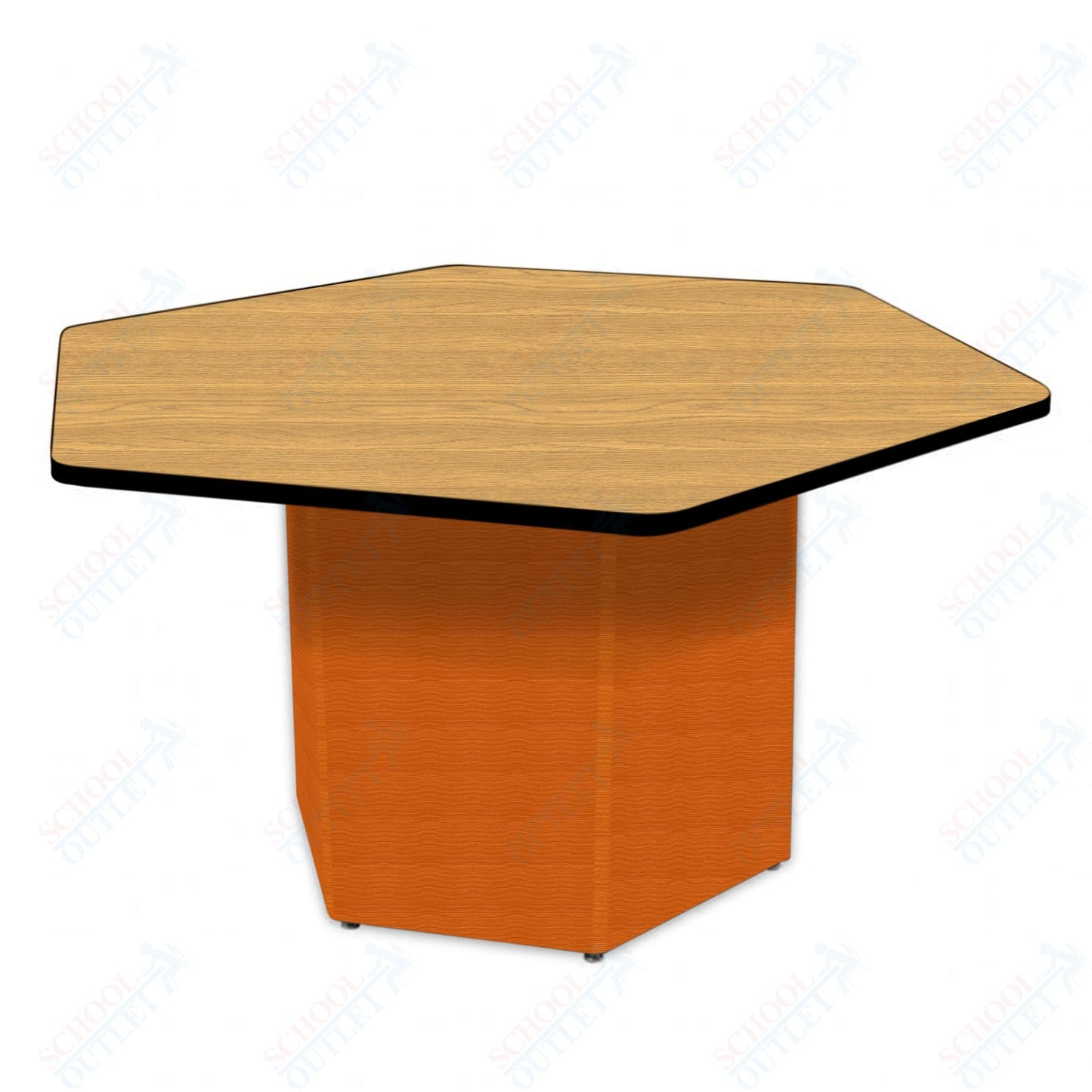 Marco Sonik Series Padded Base Hexagon Table 26" height (LF2653 - G2 - MA) - SchoolOutlet