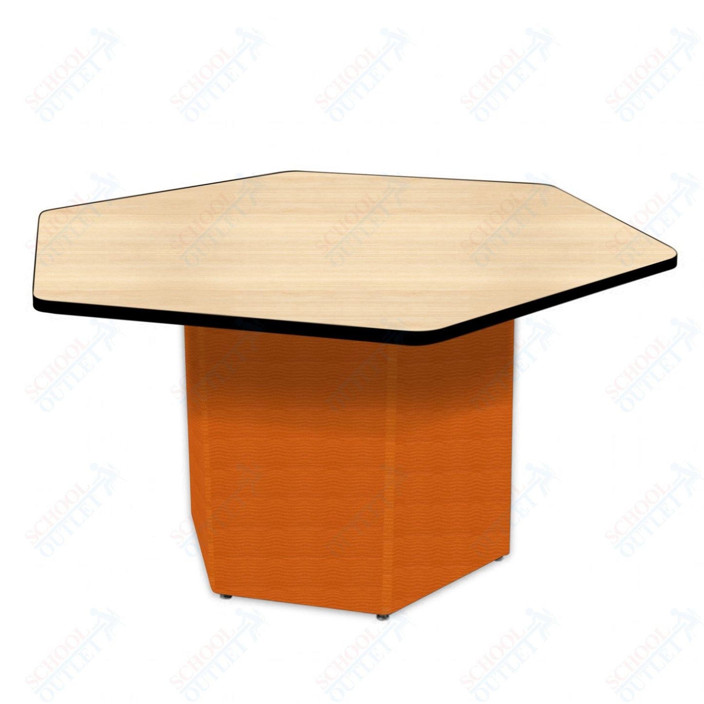 Marco Sonik Series Padded Base Hexagon Table 26" height (LF2653 - G2 - MA) - SchoolOutlet