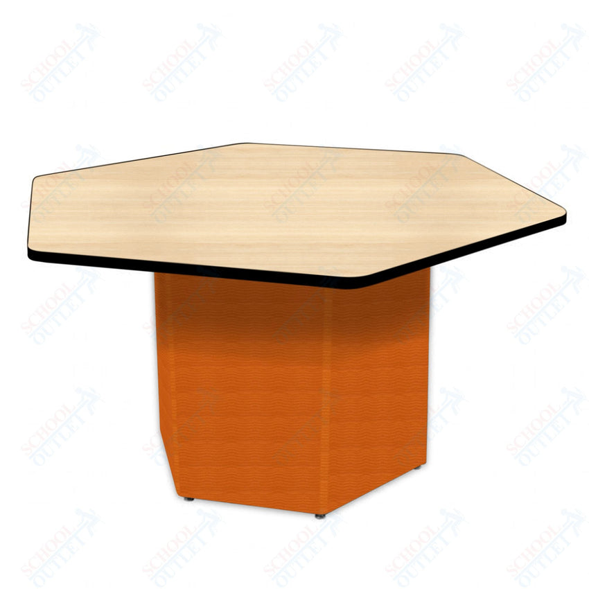 Marco Sonik Series Padded Base Hexagon Table 26" height (LF2653 - G2 - MA) - SchoolOutlet