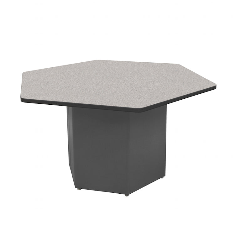 Marco Sonik Series Padded Base Hexagon Table 26" height (LF2653 - G1 - MA) - SchoolOutlet
