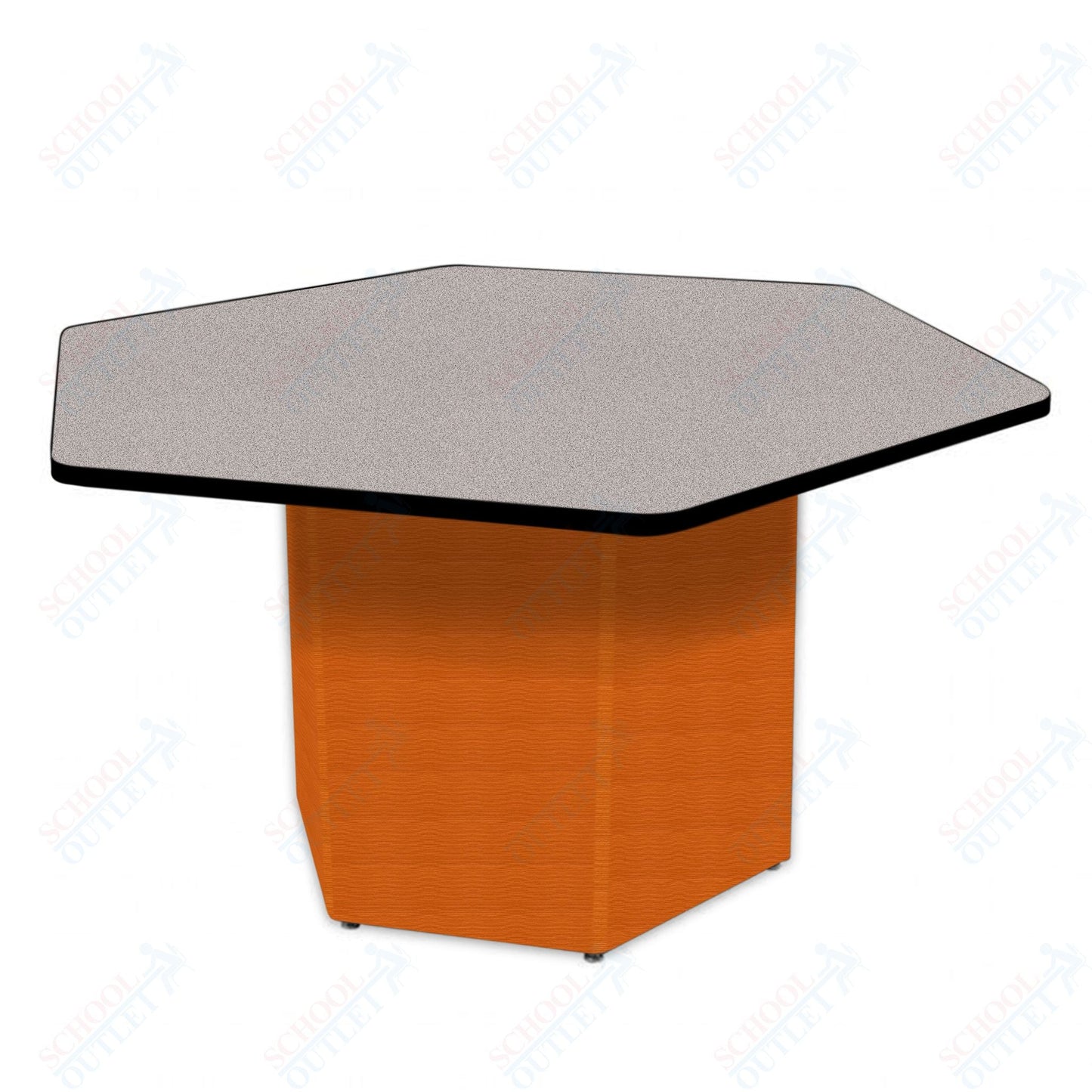 Marco Sonik Series Padded Base Hexagon Table 26" height (LF2653 - G2 - MA) - SchoolOutlet