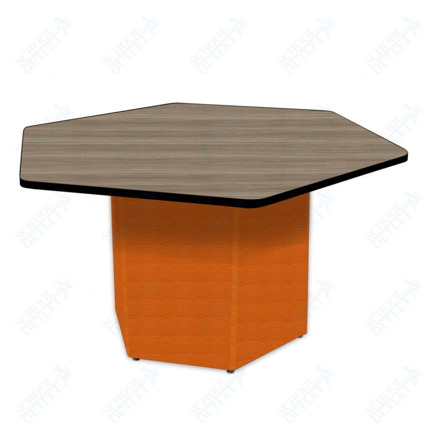 Marco Sonik Series Padded Base Hexagon Table 26" height (LF2653 - G2 - MA) - SchoolOutlet